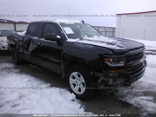 1GCUKREC5JF103643 - 2018 CHEVROLET SILVERADO K1500 LT BLACK photo 1