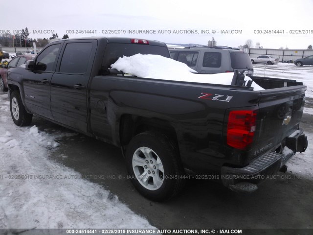 1GCUKREC5JF103643 - 2018 CHEVROLET SILVERADO K1500 LT BLACK photo 3