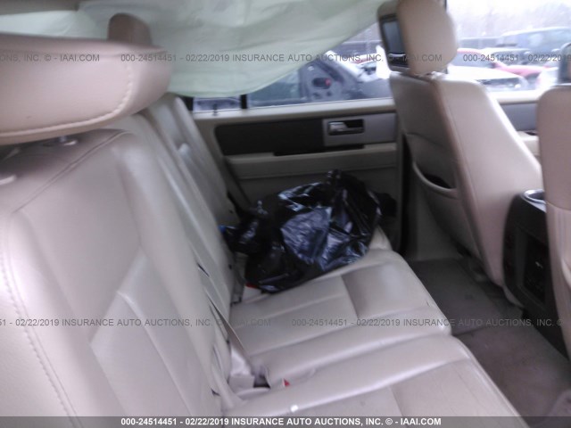 1FMJU1J59BEF11104 - 2011 FORD EXPEDITION XLT/KING RANCH Navy photo 8
