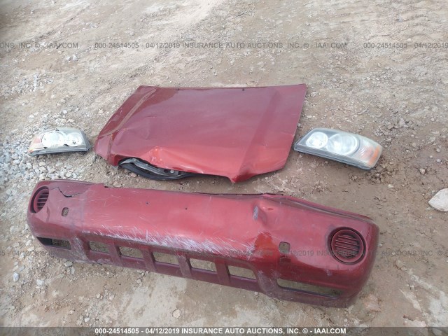 JTEHF21A130158190 - 2003 TOYOTA HIGHLANDER LIMITED RED photo 6