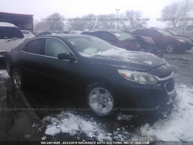 1G11B5SL2FF152833 - 2015 CHEVROLET MALIBU LS GRAY photo 1