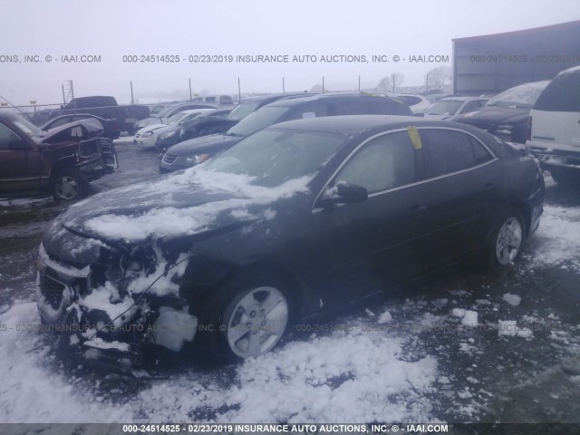 1G11B5SL2FF152833 - 2015 CHEVROLET MALIBU LS GRAY photo 2