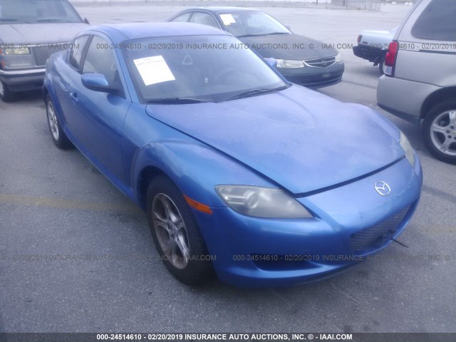 JM1FE17N840120900 - 2004 MAZDA RX8 BLUE photo 1