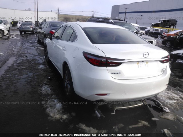 JM1GL1UM6J1329824 - 2018 MAZDA 6 SPORT WHITE photo 3