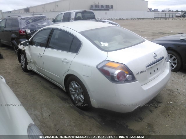 1N4AL21E29N517341 - 2009 NISSAN ALTIMA 2.5/2.5S WHITE photo 3