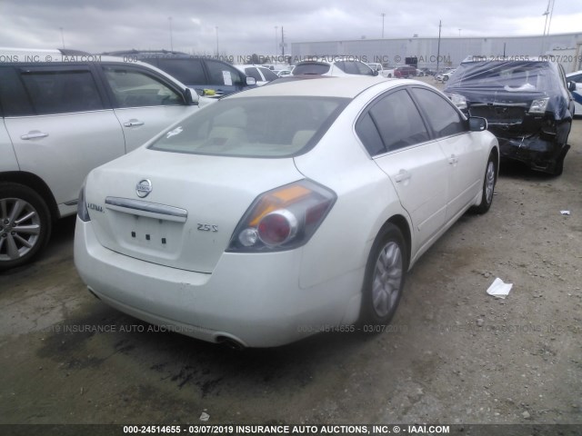 1N4AL21E29N517341 - 2009 NISSAN ALTIMA 2.5/2.5S WHITE photo 4