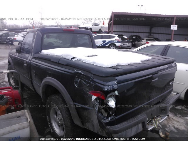 1FTCR11U6VPB04551 - 1997 FORD RANGER Dark Blue photo 3