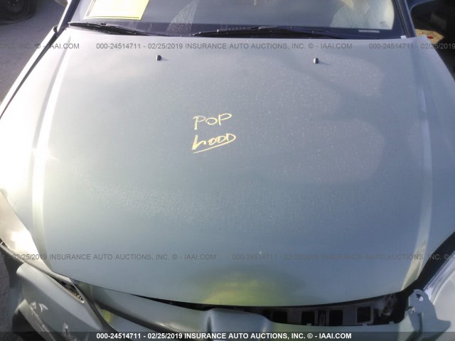 1HGES16344L006624 - 2004 HONDA CIVIC DX VP Yaşıl foto 10