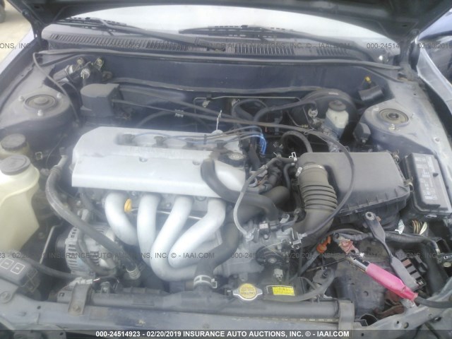 1NXBR18E7WZ045616 - 1998 TOYOTA COROLLA VE/CE/LE BLUE photo 10