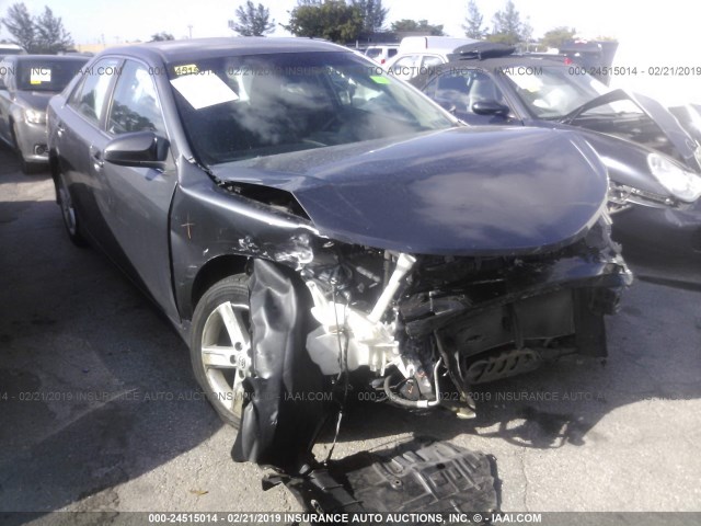 4T1BF1FK7DU206965 - 2013 TOYOTA CAMRY L/SE/LE/XLE 灰色 照片 1