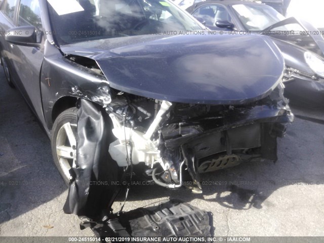4T1BF1FK7DU206965 - 2013 TOYOTA CAMRY L/SE/LE/XLE 灰色 照片 6