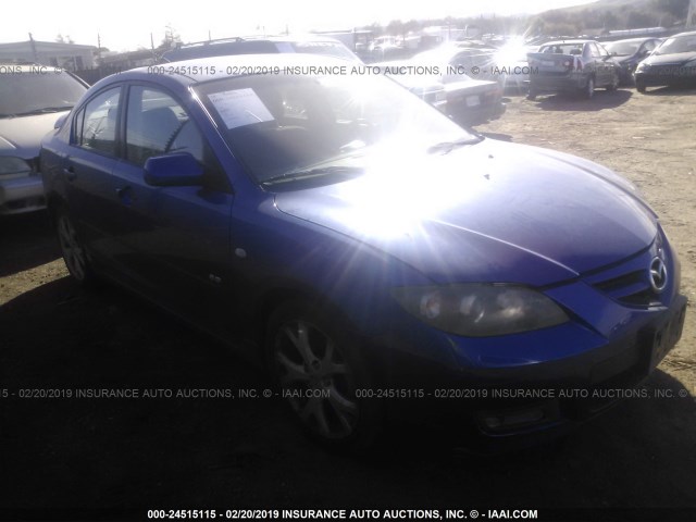 JM1BK324571732391 - 2007 MAZDA 3 S BLUE photo 1