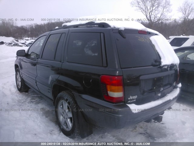 1J4GW48J94C280209 - 2004 JEEP GRAND CHEROKEE LAREDO/COLUMBIA/FREEDOM 黑色 照片 3