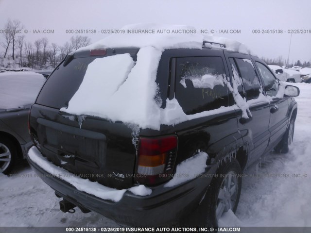 1J4GW48J94C280209 - 2004 JEEP GRAND CHEROKEE LAREDO/COLUMBIA/FREEDOM 黑色 照片 4