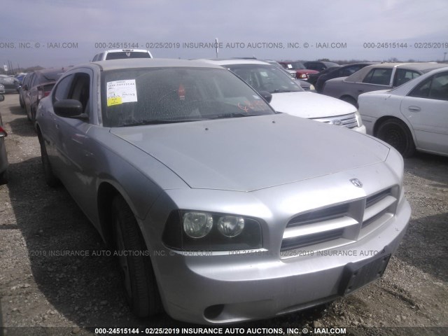 2B3KA43R57H681495 - 2007 DODGE CHARGER SE/SXT SILVER photo 1