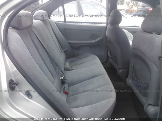 KMHDN46D65U084650 - 2005 HYUNDAI ELANTRA GLS/GT SILVER photo 8