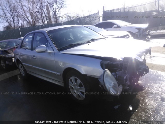 KMHWF25S55A184895 - 2005 HYUNDAI SONATA GL SILVER photo 1