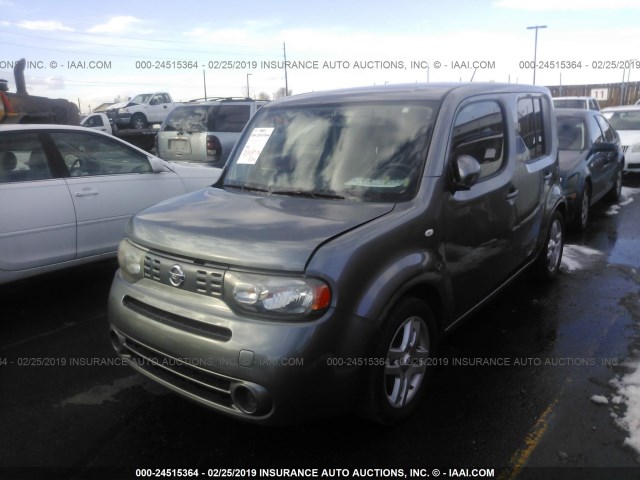 JN8AZ2KR1BT212171 - 2011 NISSAN CUBE S/SL/KROM GRAY photo 2