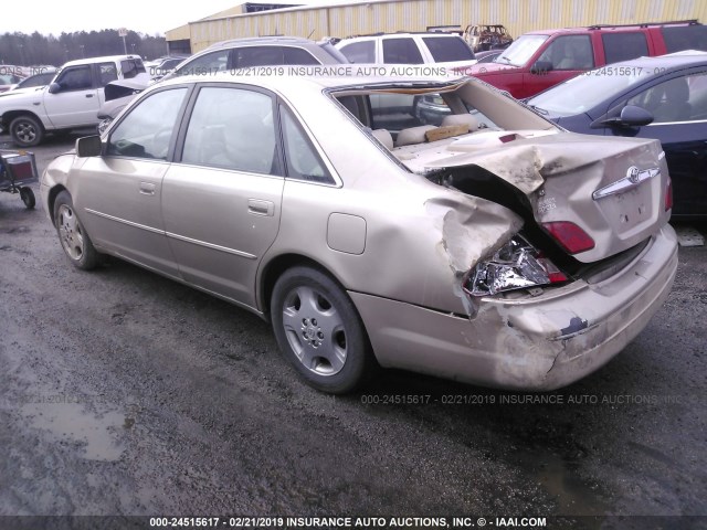 4T1BF28B13U271800 - 2003 TOYOTA AVALON XL/XLS GOLD photo 3