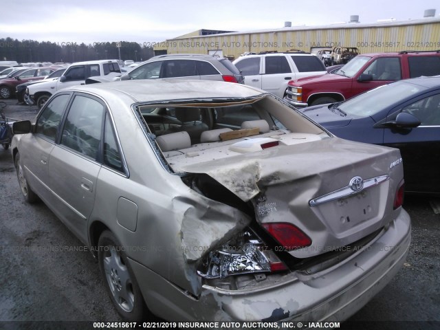 4T1BF28B13U271800 - 2003 TOYOTA AVALON XL/XLS GOLD photo 6