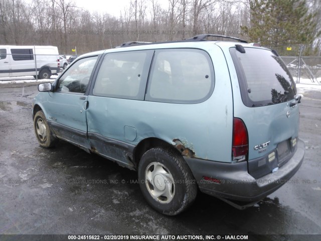 4N2DN11W1RD835488 - 1994 NISSAN QUEST XE/GXE GREEN photo 3