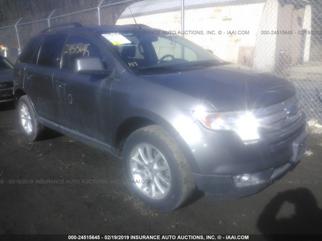 2FMDK4JC2ABA64452 - 2010 FORD EDGE SEL GRAY photo 1