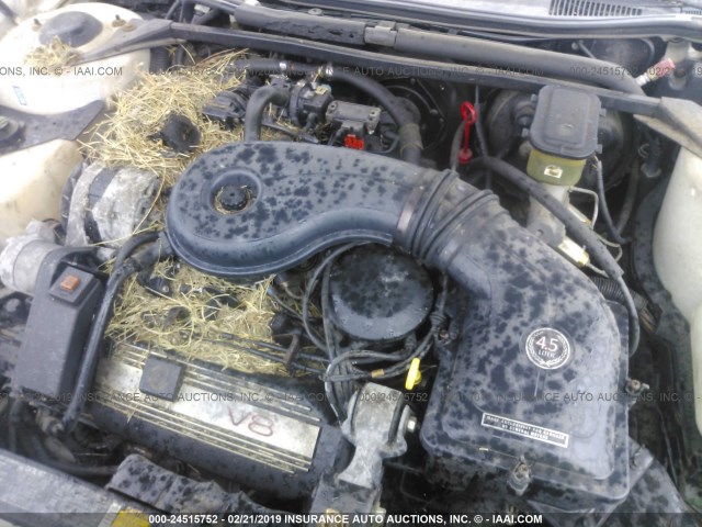 1G6KS5150JU817704 - 1988 CADILLAC SEVILLE WHITE photo 10