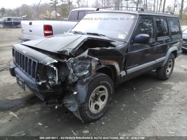 1J4FJ68S4WL164613 - 1998 JEEP CHEROKEE SPORT/CLASSIC GREEN photo 6