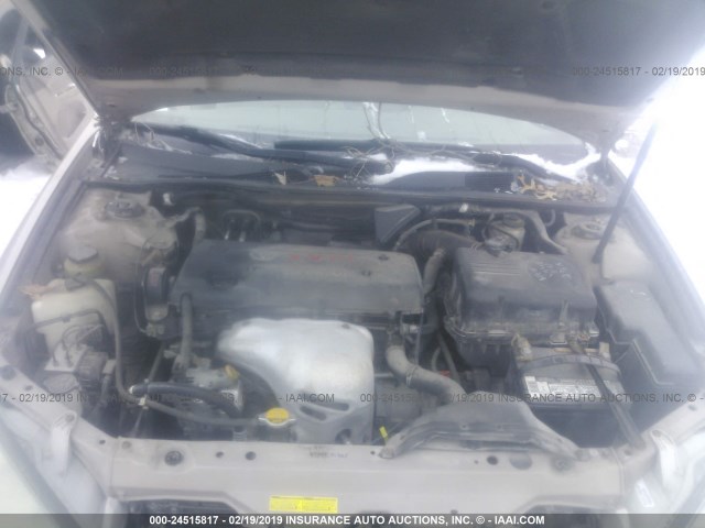 4T1BE32K93U241834 - 2003 TOYOTA CAMRY LE/XLE/SE TAN photo 10