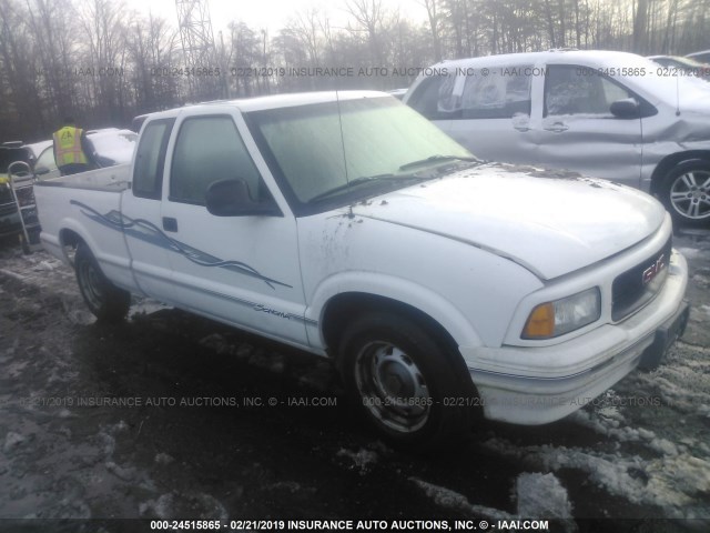 1GTCS1943VK506811 - 1997 GMC SONOMA WHITE photo 1