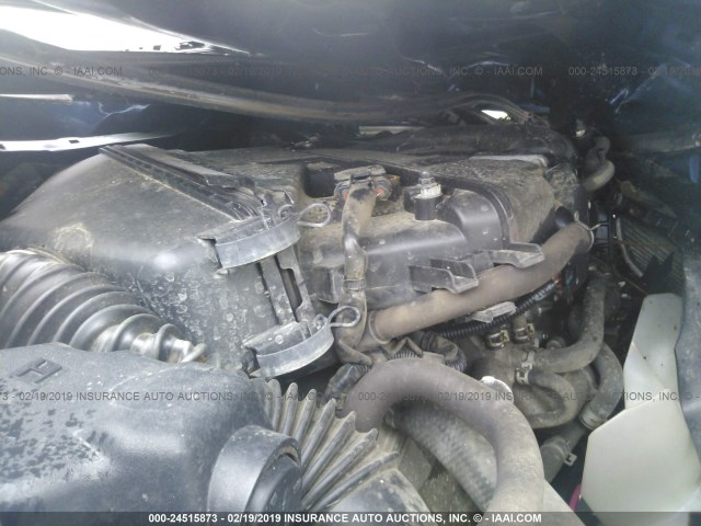 5TFJU4GN4FX085409 - 2015 TOYOTA TACOMA DOUBLE CAB PRERUNNER BLUE photo 10