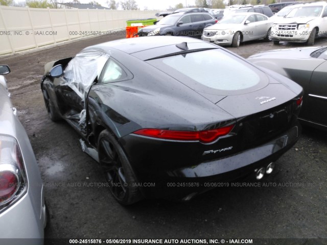 SAJWA6AT7G8K30540 - 2016 JAGUAR F-TYPE BLACK photo 3