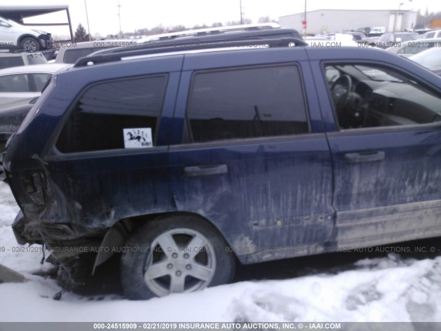 1J4HR48N15C591357 - 2005 JEEP GRAND CHEROKEE LAREDO/COLUMBIA/FREEDOM 蓝色 照片 4
