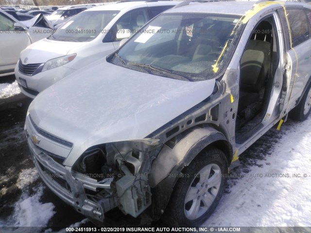 3GNAL1EK5ES555576 - 2014 CHEVROLET CAPTIVA LS 银色 照片 6