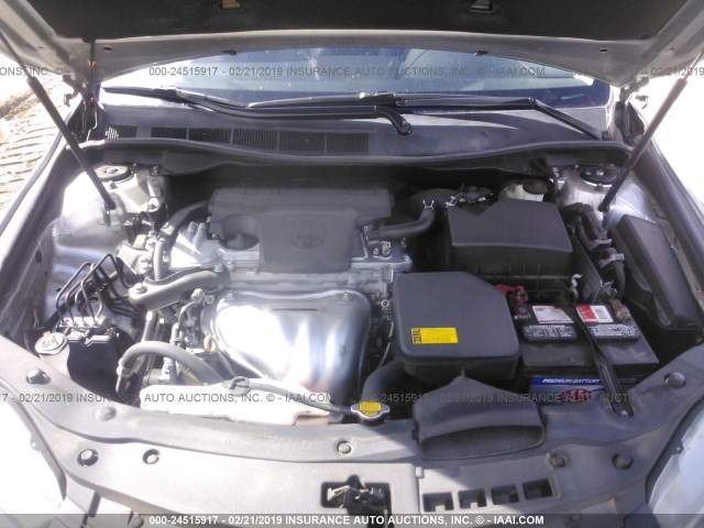 4T1BF1FK8FU945927 - 2015 TOYOTA CAMRY LE/XLE/SE/XSE 银色 照片 10