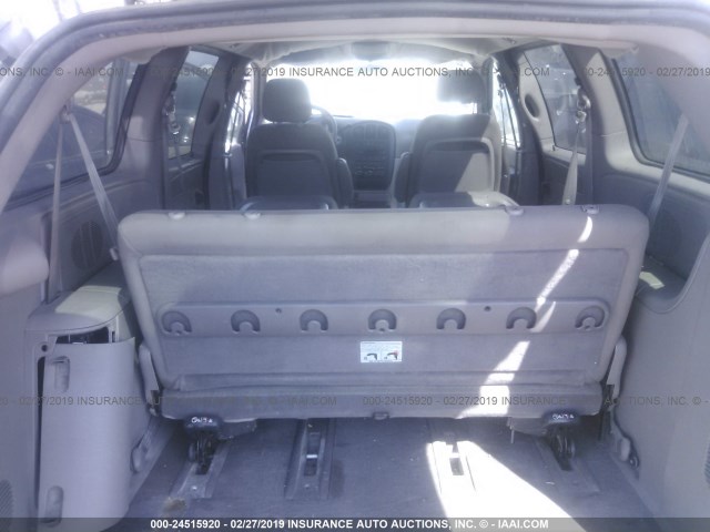 2B4GP443X2R774090 - 2002 DODGE GRAND CARAVAN SPORT SILVER photo 8