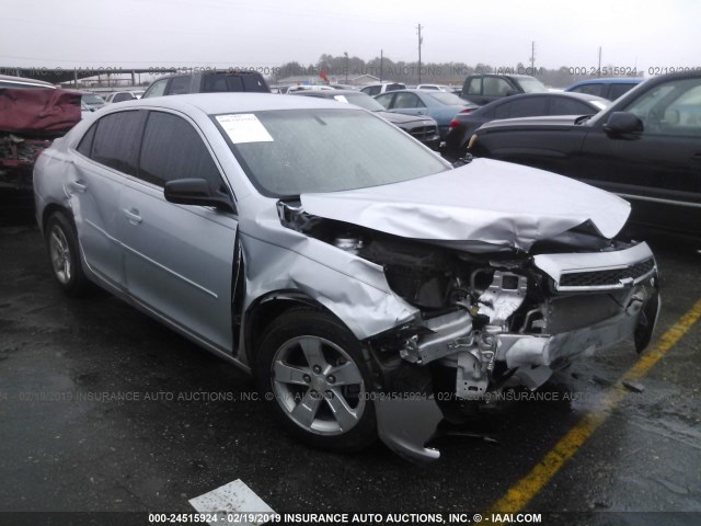 1G11B5SA5DF356909 - 2013 CHEVROLET MALIBU LS GRAY photo 1