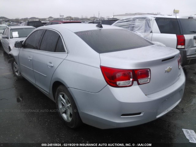 1G11B5SA5DF356909 - 2013 CHEVROLET MALIBU LS GRAY photo 3