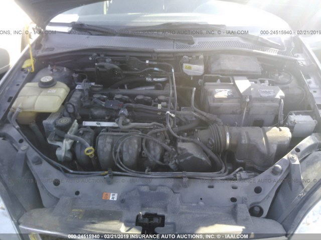 1FAHP37N97W331285 - 2007 FORD FOCUS ZX5/S/SE/SES GRAY photo 10