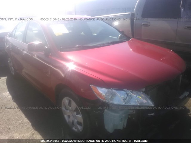 4T1BK46K39U078521 - 2009 TOYOTA CAMRY SE/LE/XLE RED photo 1