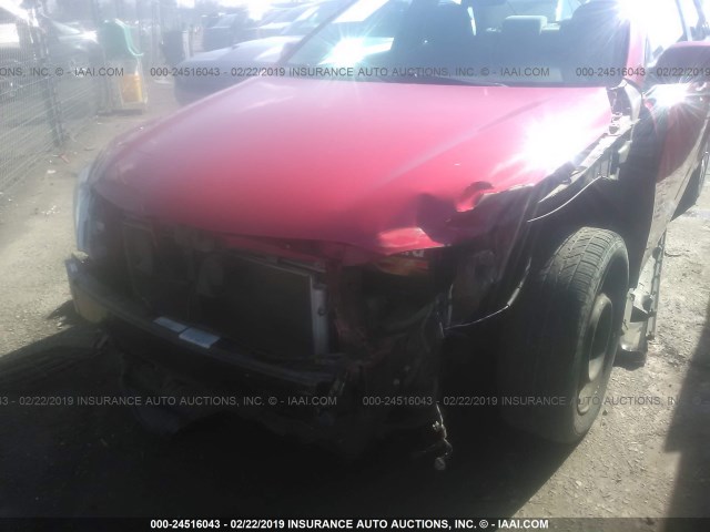 4T1BK46K39U078521 - 2009 TOYOTA CAMRY SE/LE/XLE RED photo 6