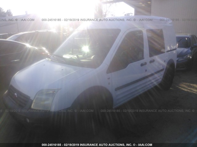 NM0LS6BN3AT036944 - 2010 FORD TRANSIT CONNECT XLT WHITE photo 2