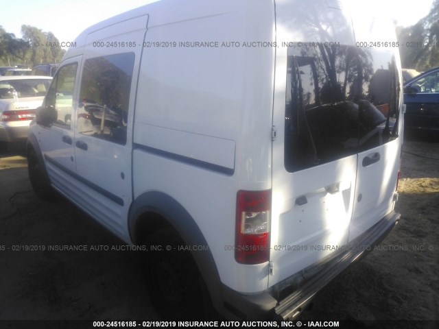 NM0LS6BN3AT036944 - 2010 FORD TRANSIT CONNECT XLT WHITE photo 3