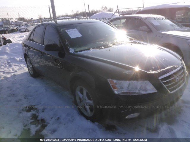 5NPEU46C59H571065 - 2009 HYUNDAI SONATA SE/LIMITED BLACK photo 1