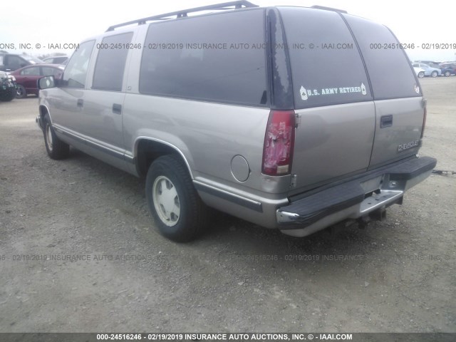 3GNEC16R6XG159157 - 1999 CHEVROLET SUBURBAN C1500 TAN photo 6