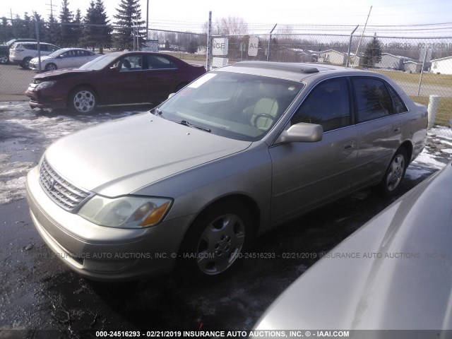 4T1BF28B14U376483 - 2004 TOYOTA AVALON XL/XLS GOLD photo 2