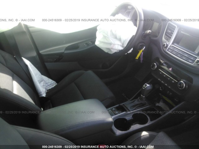 KM8J3CA48GU225053 - 2016 HYUNDAI TUCSON LIMITED/SPORT AND ECO/SE BLUE photo 5