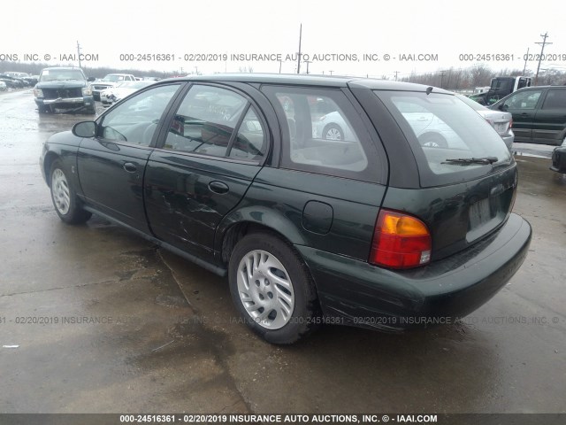 1G8ZK8278WZ309675 - 1998 SATURN SW2 GREEN photo 3