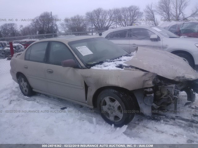 1G1NE52J93M722969 - 2003 CHEVROLET MALIBU LS GOLD photo 1