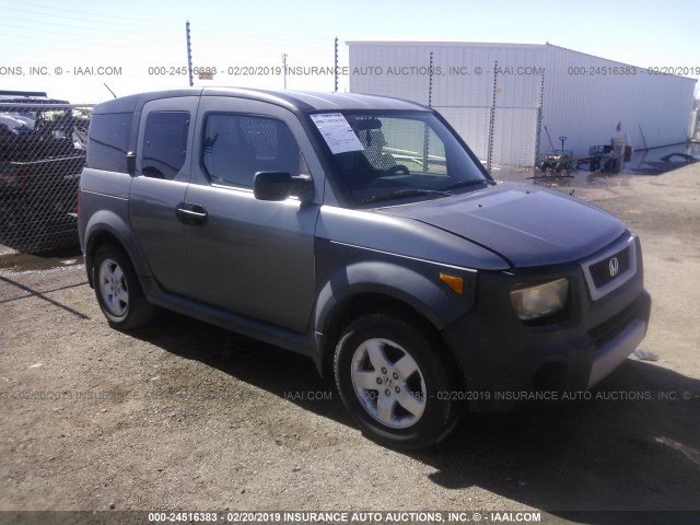 5J6YH18675L000779 - 2005 HONDA ELEMENT EX SILVER photo 1